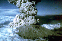 Mt St Helens, Dome Collapse Plume